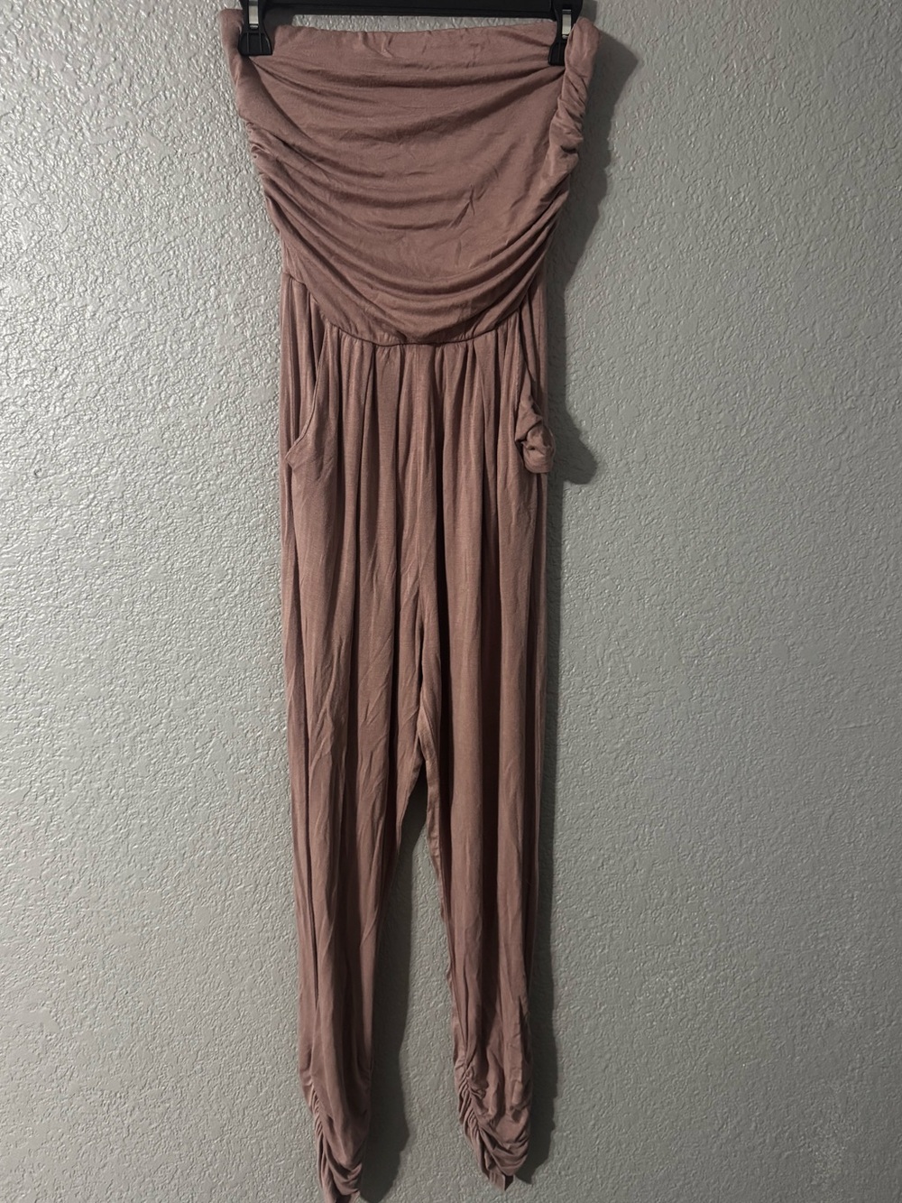Heart & Hips Maternity Leggings | Size M | Soft Mauve Lounge Pants
